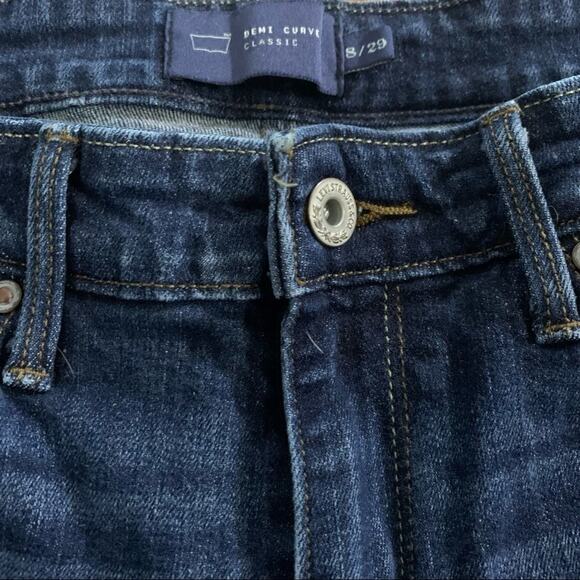 Levi’s Cropped Jeans Women's Size 8 Demi Curved Classic Crop Dark Academia - Picture 4 of 7